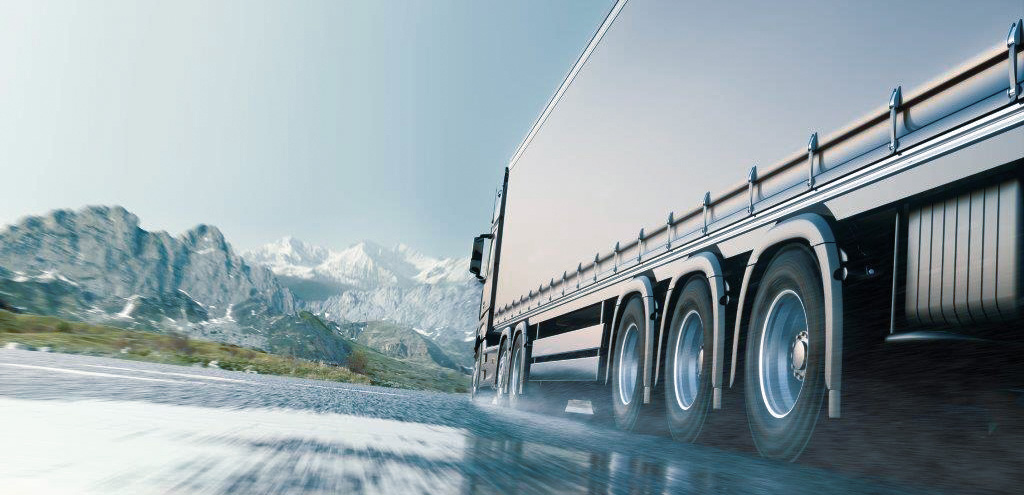 Terramare spedizioni Svizzera camion gomma